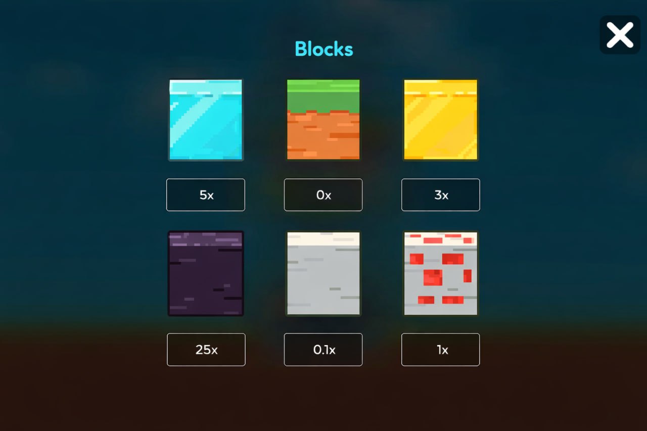 minedrop blocks